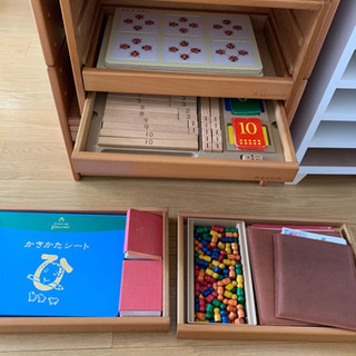 【美品】④中央出版　モンテッソーリ式　プルチノ 美品☆知育玩具 中央出版モンテッソーリ式プルチノ - メルカリ