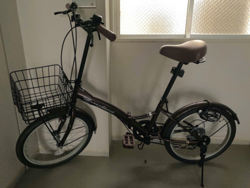 降りたたみ自転車、目立った傷なし