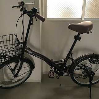 降りたたみ自転車、目立った傷なし