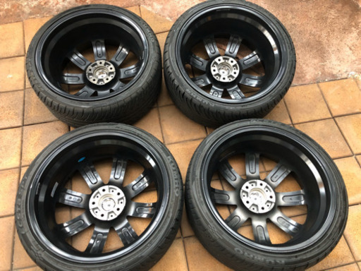 【美品】LM-8 19×8.5J(9.5J)5H+38 PCD114.3 