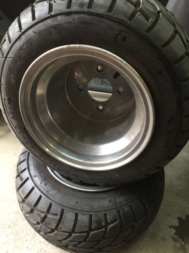 ジャイロ、バギー等に10インチワイド