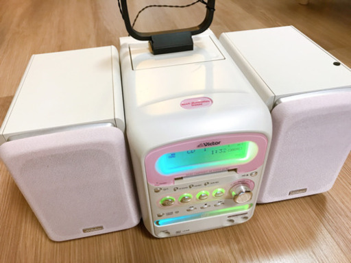 Victor CA-UXQX1-P ピンク　オーディオ
