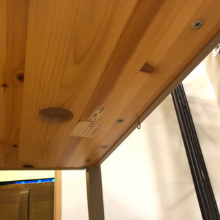 IKEA パソコン机　美品　椅子付きの画像