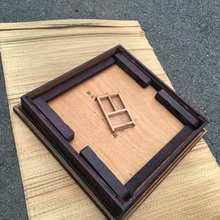 四角いテーブル　レトロの画像