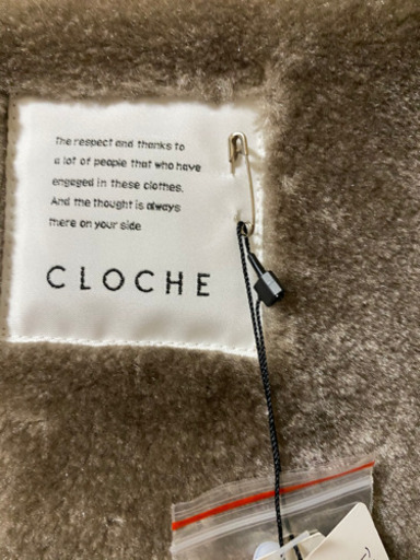 Cloche ムートンコート　未使用
