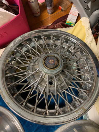 ワイヤーホイール、希少❗️
