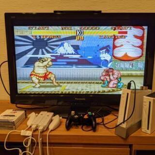 Wii2台セット(hacked) WiiFit/ヌンチャクコント...