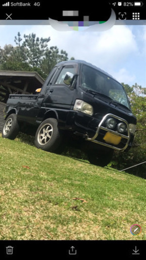 サンバートラック　4WD フルタイム　コラムAT