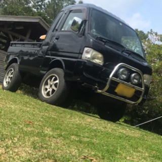サンバートラック　4WD フルタイム　コラムATの画像