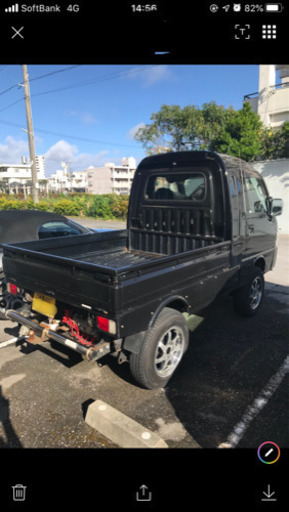 サンバートラック　4WD フルタイム　コラムAT