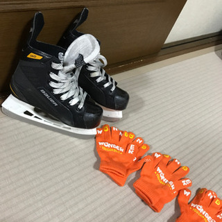 アイスホッケー　靴　シューズ　バウアー　