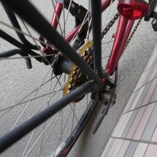 ジェイミス クロスバイク 赤 レッド 15インチの画像