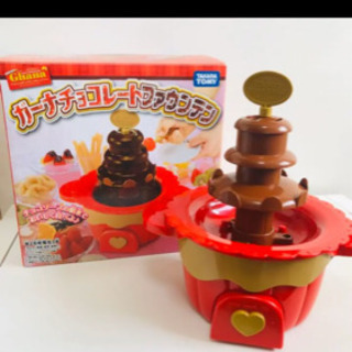 チョコレートファウンテン　チョコレートフォンデュの画像