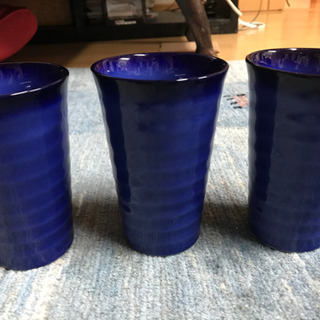 群青色タンブラーの画像
