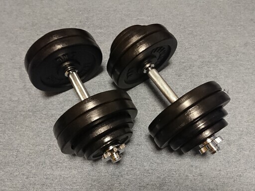 ダンベル　60kgセット　片手30kg×2個