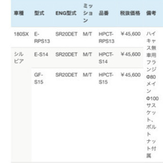 HPI スポーツ触媒　スカイライン sr20det s13 s14 s15シルビア　180sxの画像