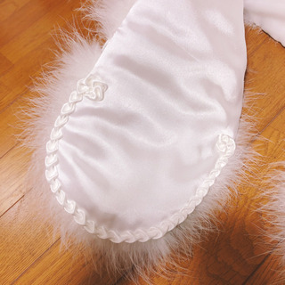 【引渡し済】新品タグ付き箱入り○フェザーストールの画像