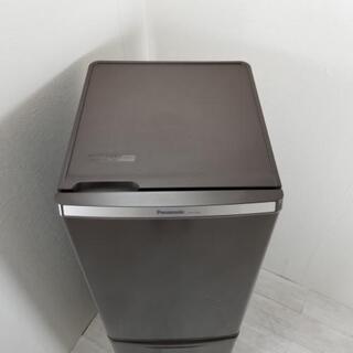 中古 168L 2ドア冷蔵庫 ブラウン パナソニック NR-B176W-T 2014年製
