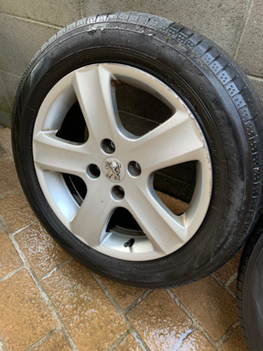 プジョー 306CC 純正ホイール 6.5J 16インチ　205/55R16
