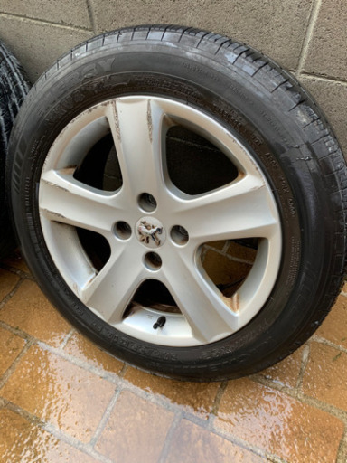プジョー 306CC 純正ホイール 6.5J 16インチ　205/55R16