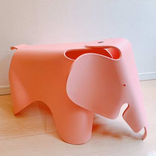 イームズ エレファントのペールローズ（薄いピンク色）椅子チェア