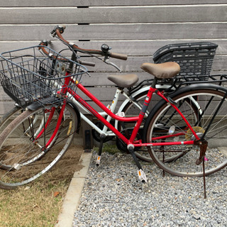 【再投稿】自転車二台まとめて差し上げますの画像