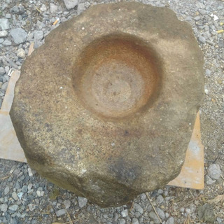 御影石 手水鉢の画像