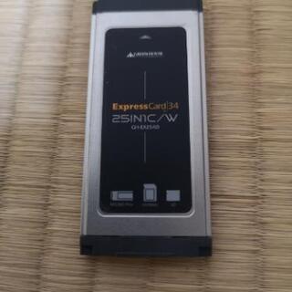 SDカード/メモリースティックリーダー　express/34スロット