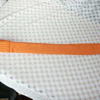 全長約８８．５ｃｍ　オレンジ　腰ベルト　自宅保管品