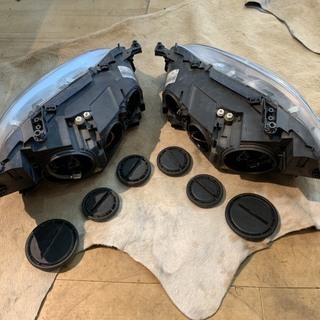 美品 Mercedes-Benz メルセデス ベンツ Sクラス W221 前期 ヘッドライト 正規品 左右セット 純正の画像