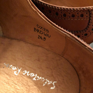 【5/12まで引取り限定】革靴　24.5 2個セットの画像