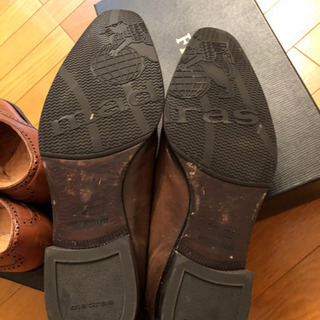 【5/12まで引取り限定】革靴　24.5 2個セットの画像