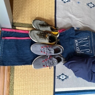メンズ　デニムNIKE靴のセット　