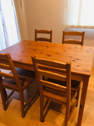 IKEA ダイニングテーブルセット 購入者決まりました！