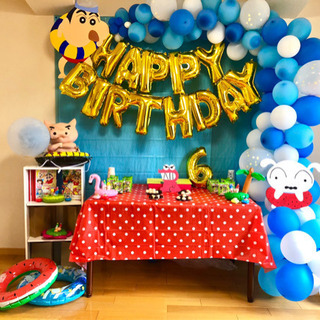 お値下げしました！　クレヨンしんちゃん パネル 誕生日 パーティ...