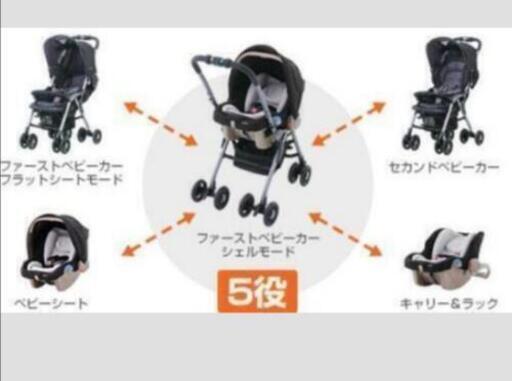 お取り置き中 コンビ ベビーカー A型B型ベビーカー チャイルドシートシート