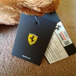 フェラーリ　ぬいぐるみ　純正スアクセサリーの画像