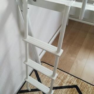 【終了】ロフトベッド　白の画像
