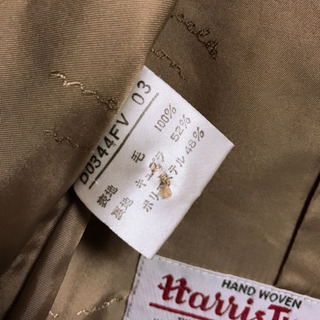 テーラードジャケット、ベスト、ハリスツイードの画像