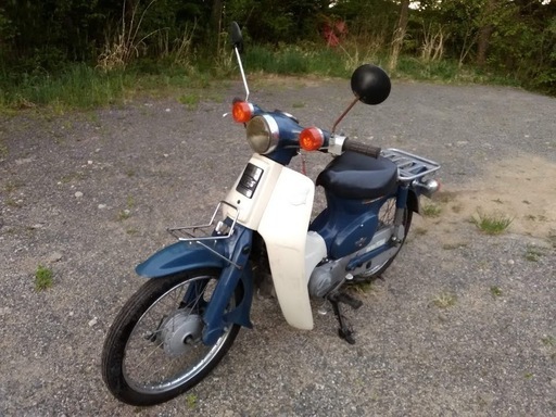 ＜決まりました＞スーパーカブ50　北三陸  自賠責2年　距離2万弱　引取歓迎＆お届け相談　キック　3速　おまけつき