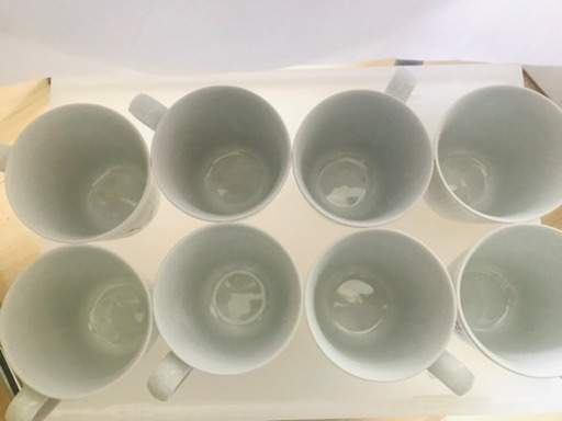 ロイヤルコペンハーゲン  ブルーフルーテッド マグカップ  8客セット