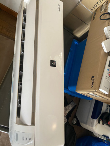 SHARP大型エアコン工事代込み