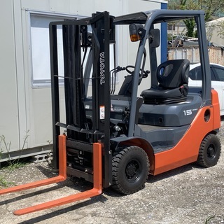 ＴＣＭ　1.5ｔ　フォークリフト　FHGE15T4　2010年6月　ガソリン / LPガス どちらでも 使用可能　千葉県発　 ＴＣＭ1.5ｔフォークリフトFHGE15T42010年6月ガソリン ⁄ LPガス どちら