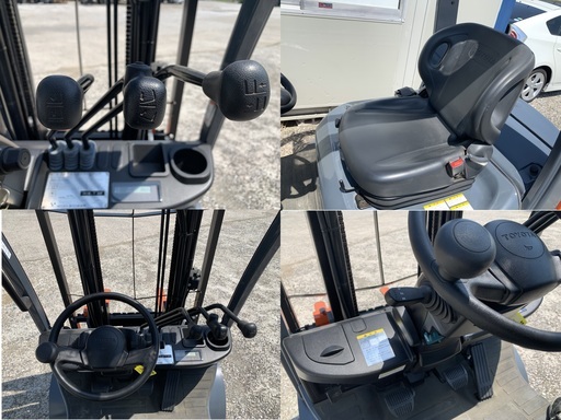 トヨタフォ－クリフト1.5ｔスライドシフト付き200時間
