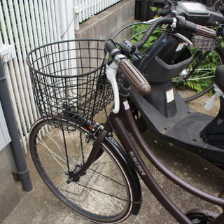 【受け渡し決定しました】ママチャリ（カゴ付き自転車）の画像
