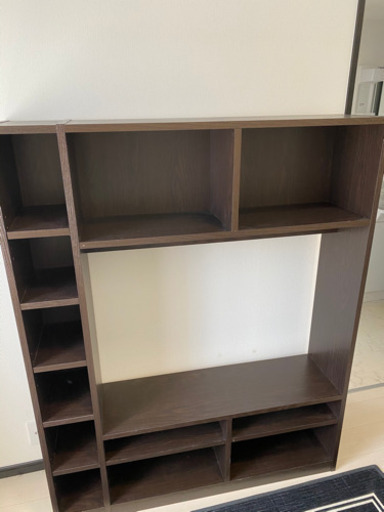 テレビボード（ダークブラウン）8000円