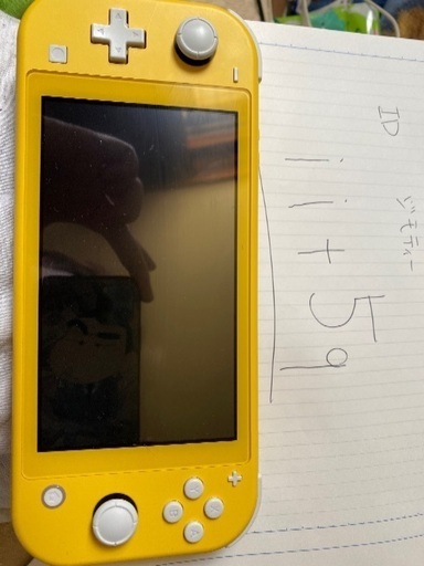 switchライト　黄色　箱なし