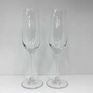 札幌 無印良品 シャンパングラス 205ml×2 ペア ソーダガ...