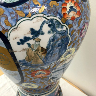 有田焼 手描き 大壺