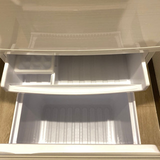 SHARP 冷蔵庫　一人暮らし137L　両開き　SJD14CWの画像